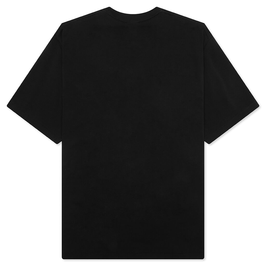 A BATHING APE STA Houndstooth College Relaxed Fit Tee - Black