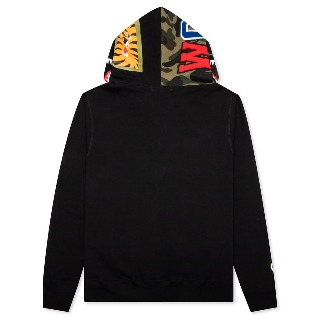 A BATHING APE Shark Full Zip Hoodie - Black