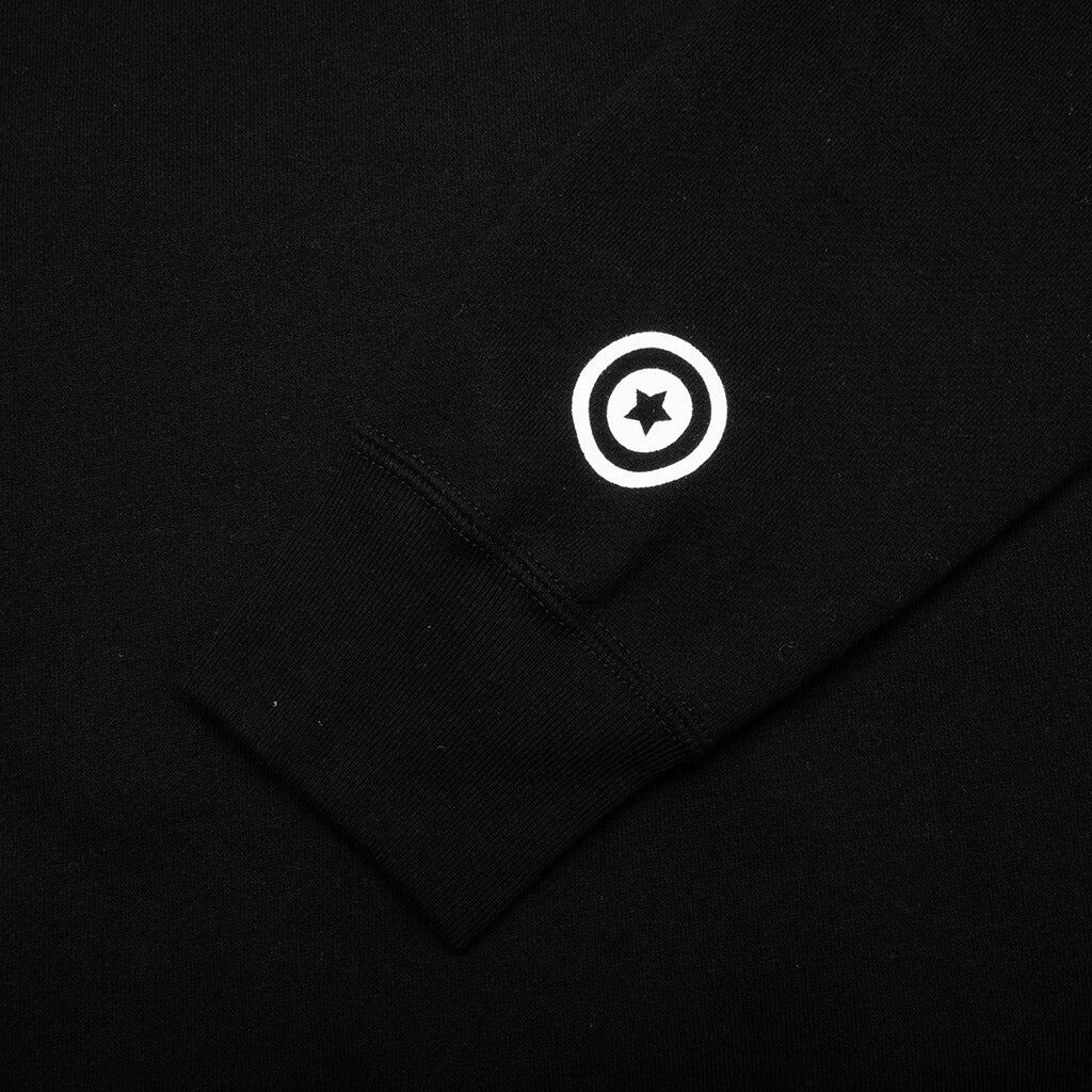 A BATHING APE Shark Full Zip Hoodie - Black