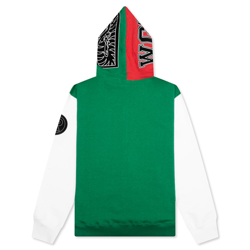 A BATHING APE Shark Full Zip Hoodie Italy - Green