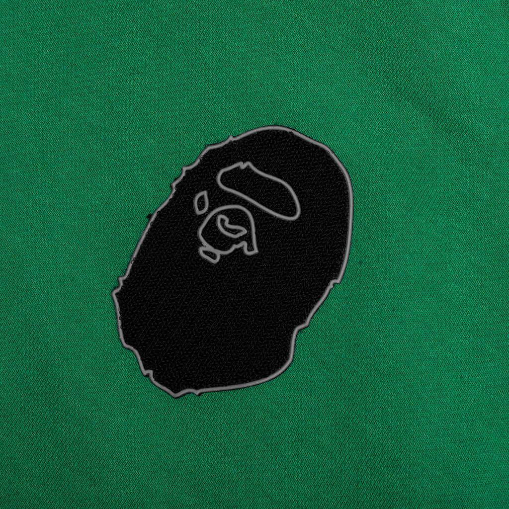 A BATHING APE Shark Full Zip Hoodie Italy - Green