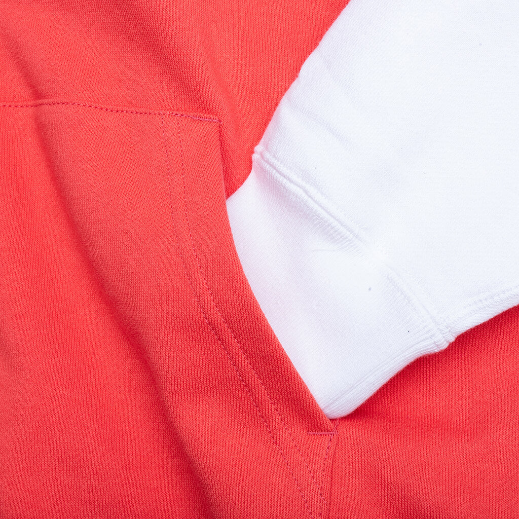 A BATHING APE Shark Full Zip Hoodie Japan - Red