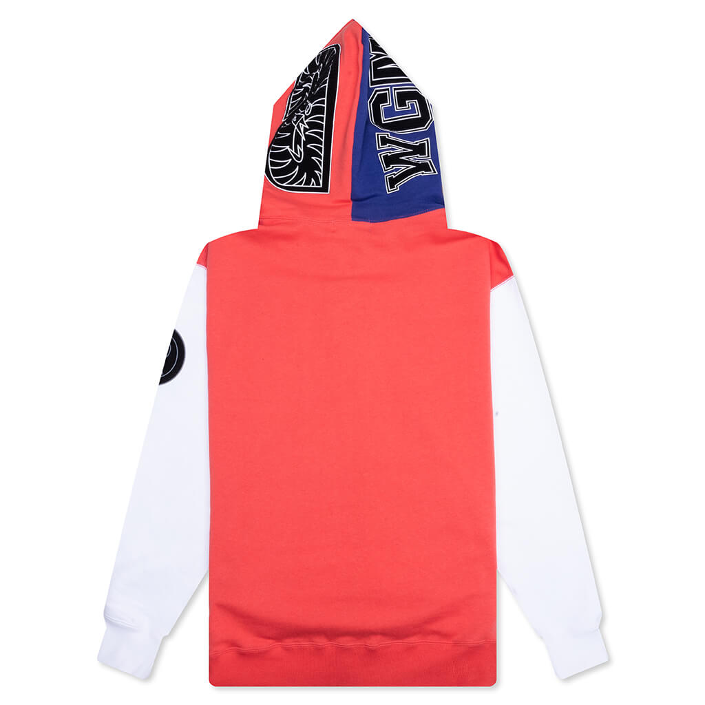 A BATHING APE Shark Full Zip Hoodie Japan - Red