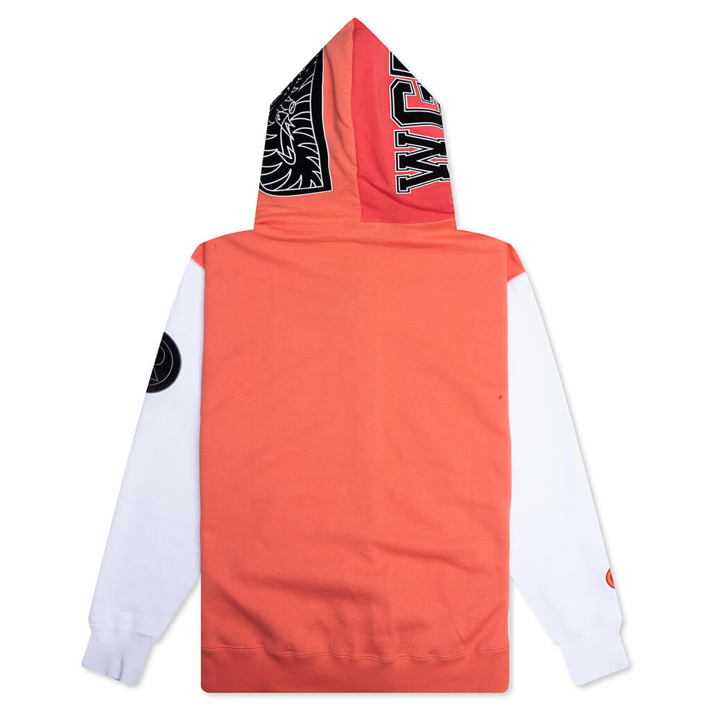 A BATHING APE Shark Full Zip Hoodie Korea - Orange