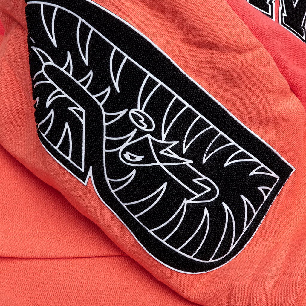 A BATHING APE Shark Full Zip Hoodie Korea - Orange