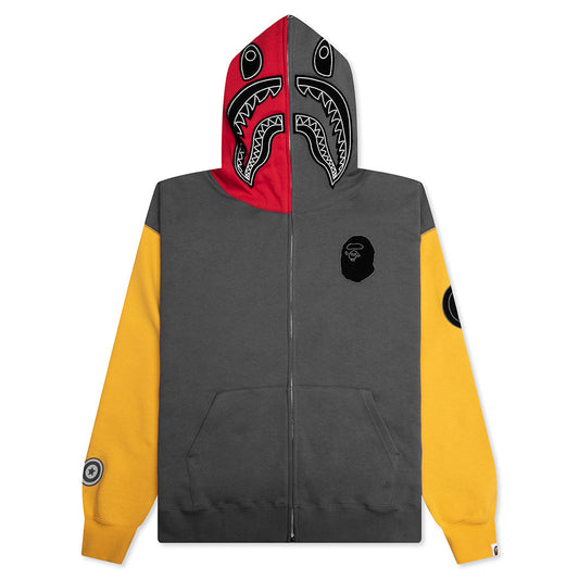 A BATHING APE Shark Full Zip Hoodie Malaysia - Gray
