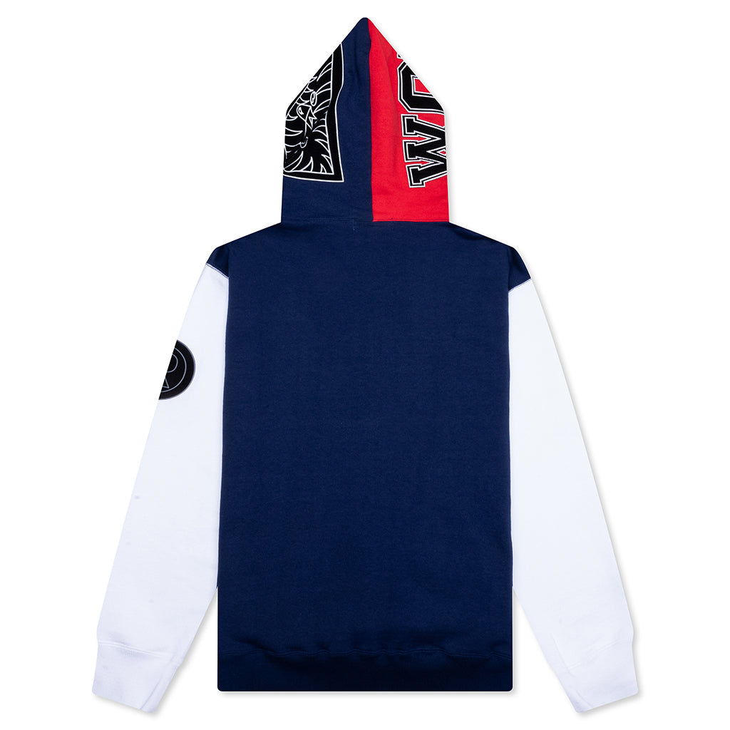 A BATHING APE Shark Full Zip Hoodie UK - Navy