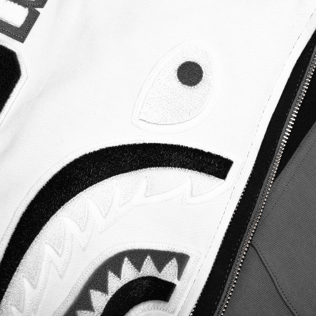 A BATHING APE Shark Full Zip Hoodie #1 - Black
