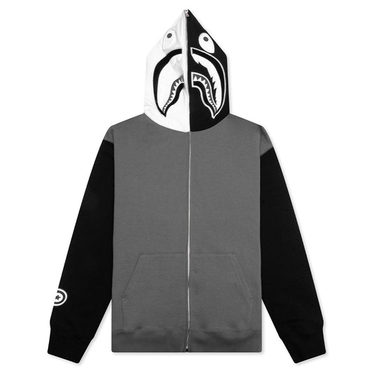 A BATHING APE Shark Full Zip Hoodie #1 - Black