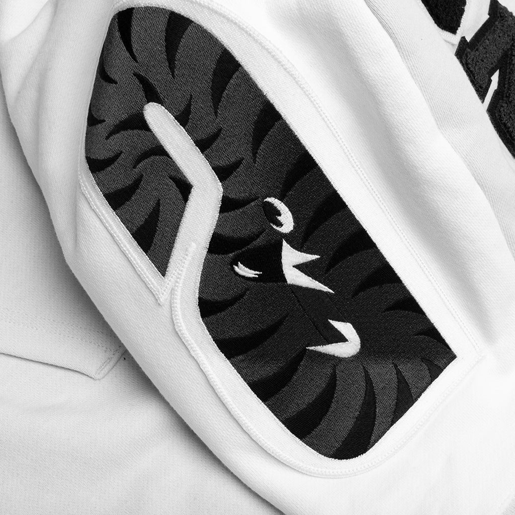 A BATHING APE Shark Full Zip Hoodie #1 - Gray