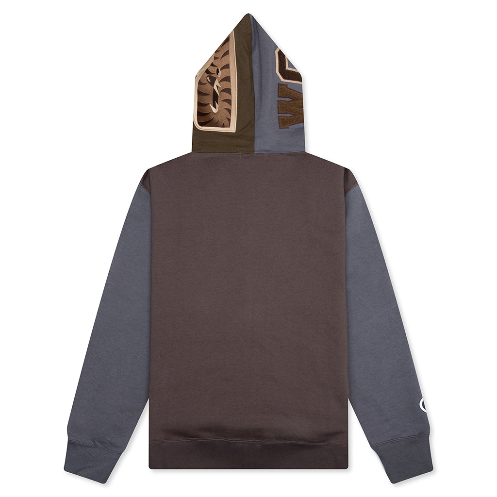 A BATHING APE Shark Full Zip Hoodie #2 - Beige