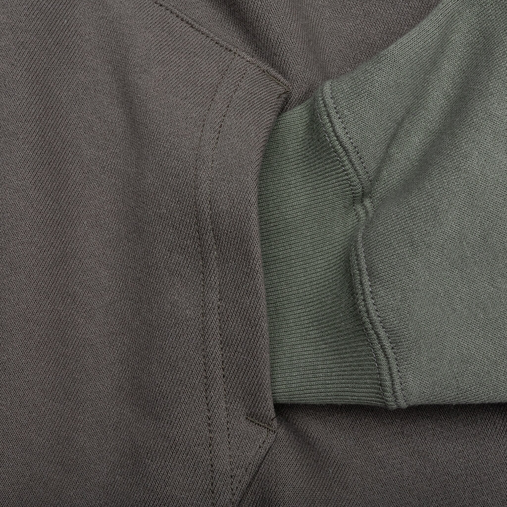 A BATHING APE Shark Full Zip Hoodie #2 - Olive Drab