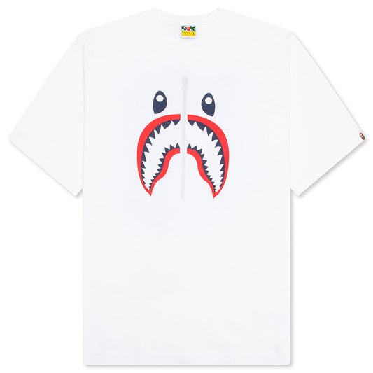 A BATHING APE Shark Tee France - White