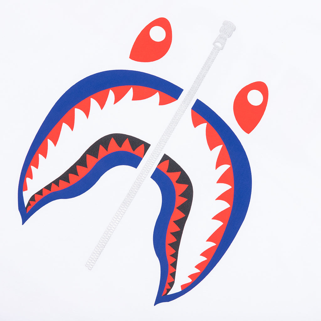 A BATHING APE Shark Tee Japan - White