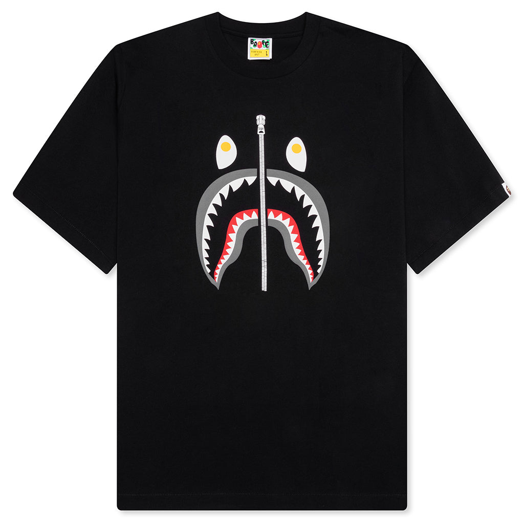 A BATHING APE Shark Tee Malaysia - Black