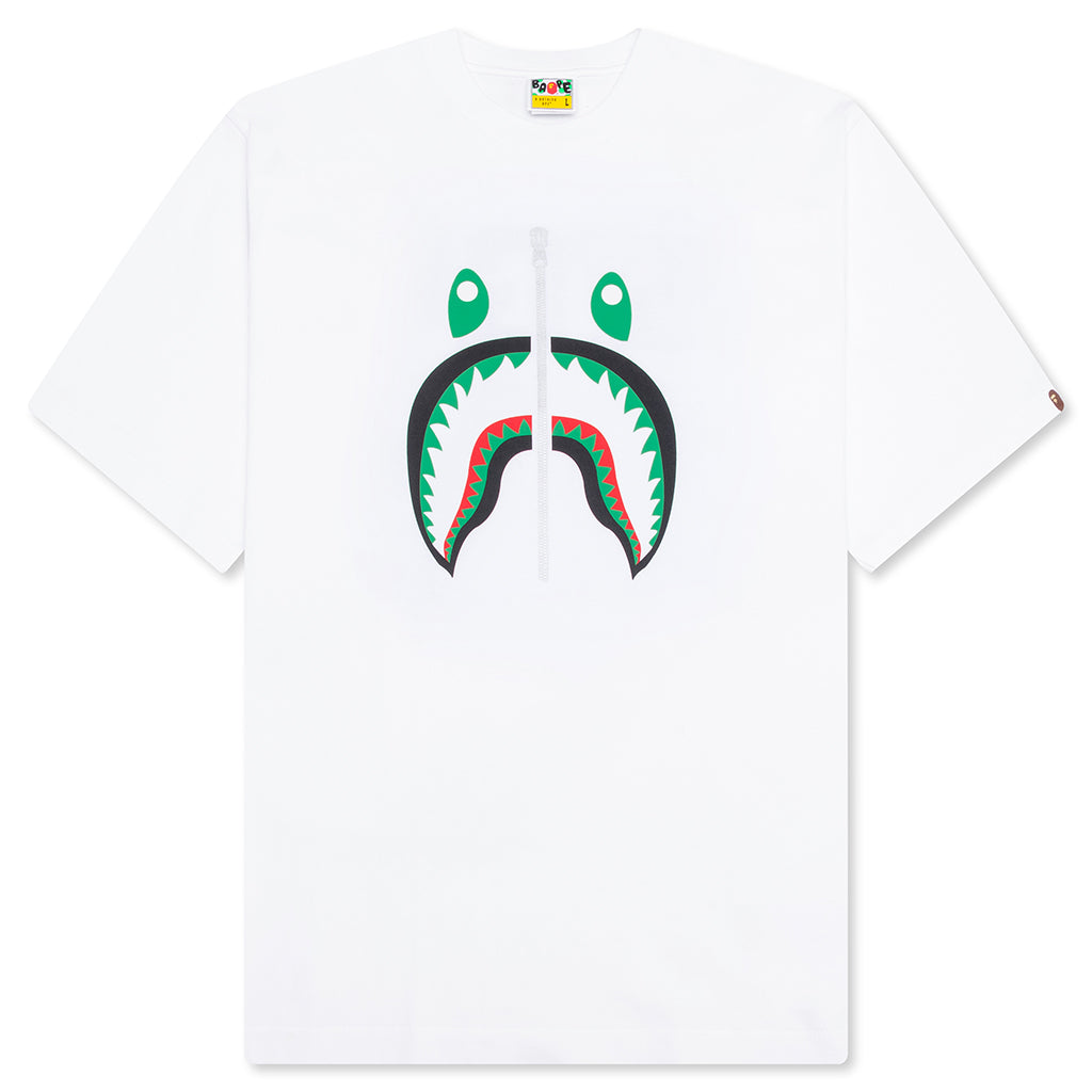 A BATHING APE Shark Tee United Arab Emirates - White