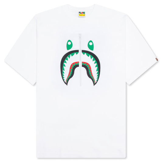 A BATHING APE Shark Tee United Arab Emirates - White