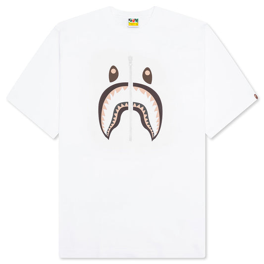 A BATHING APE Shark Tee #2 - White