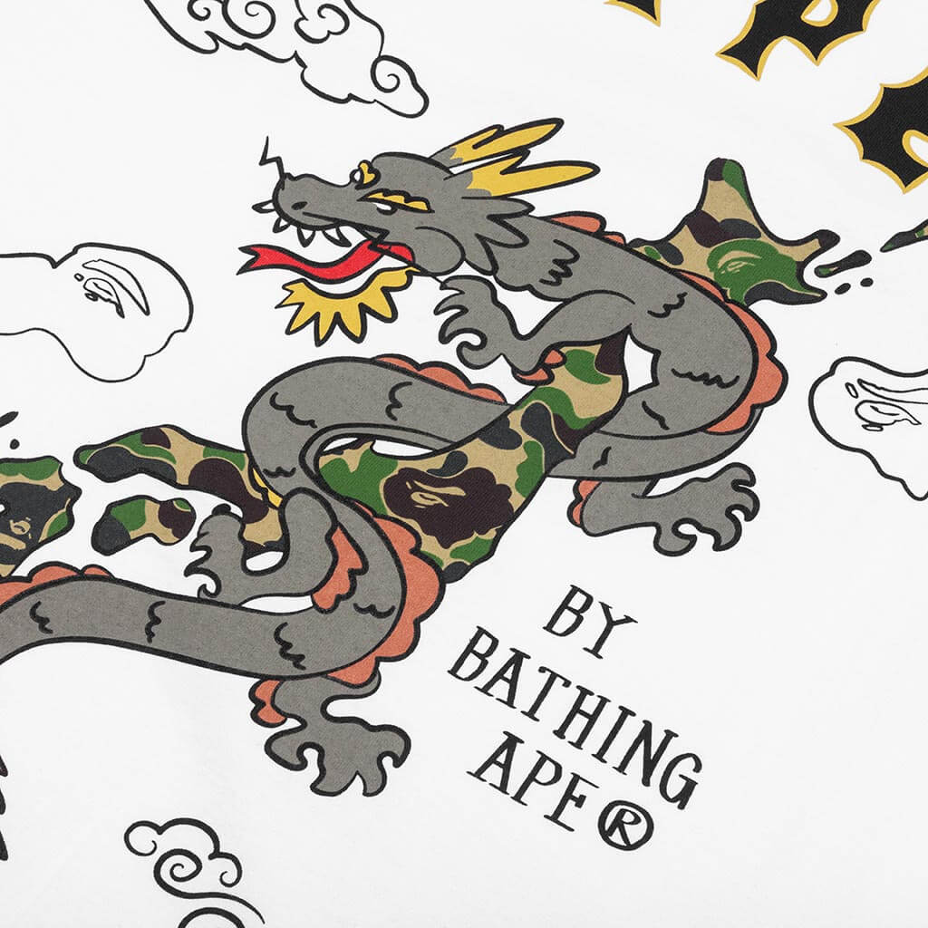 A BATHING APE Souvenir Graphic Tee - White