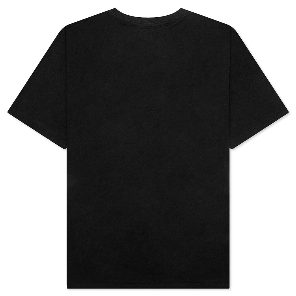 A BATHING APE Tie Dye College Tee - Black/Black