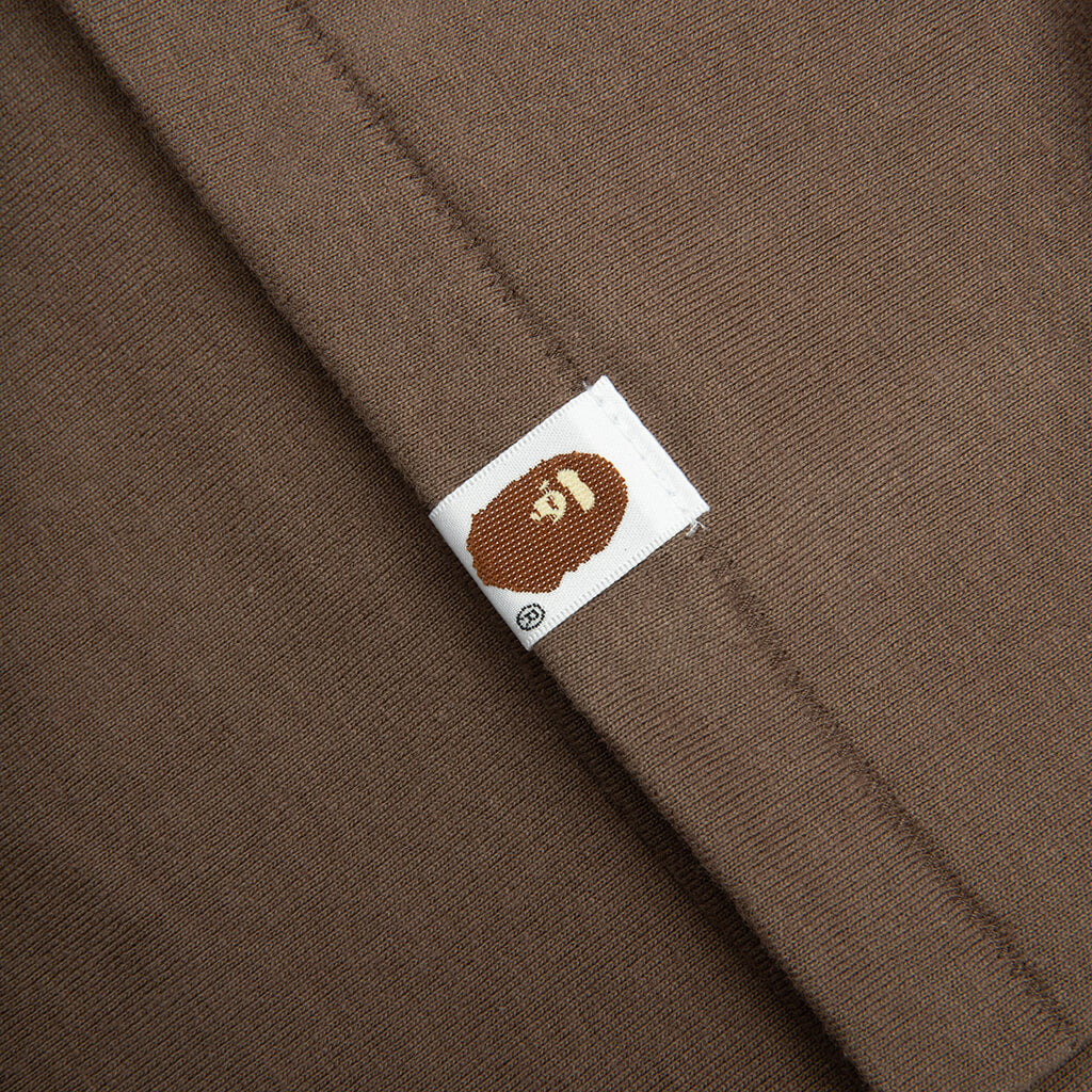 A BATHING APE Tiger Tee - Brown