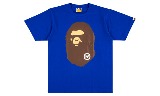 BAPE Big Ape Head Tee BLUE M110002D BLX