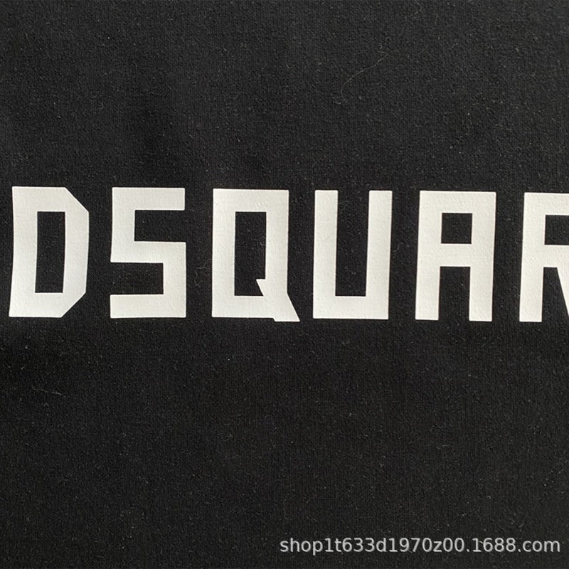 Dsquared2 T-Shirt Letter Printing Trend Brand NextBlock