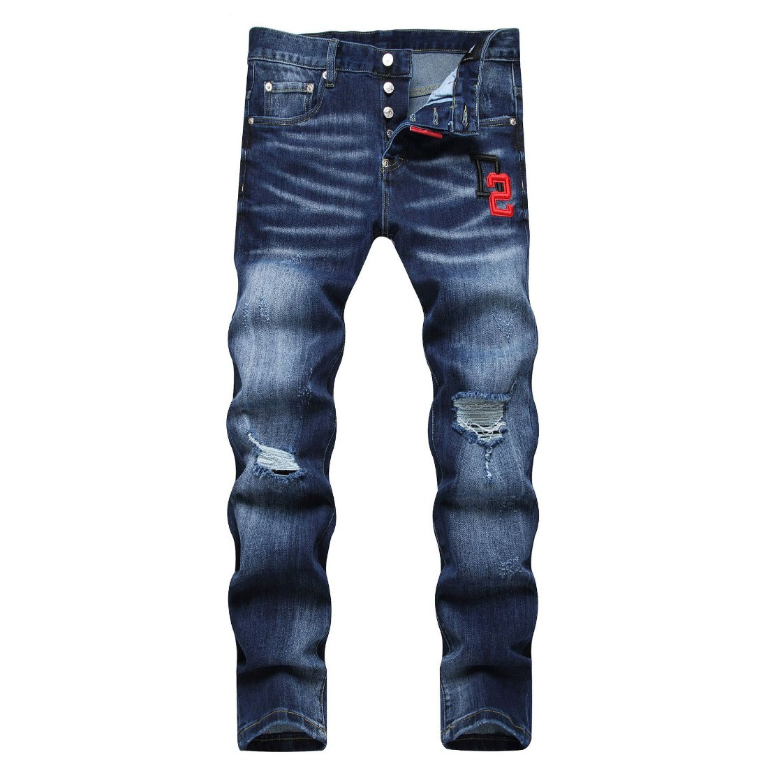 Dsquared2 Jeans Ripped Stretch Jeans NextBlock