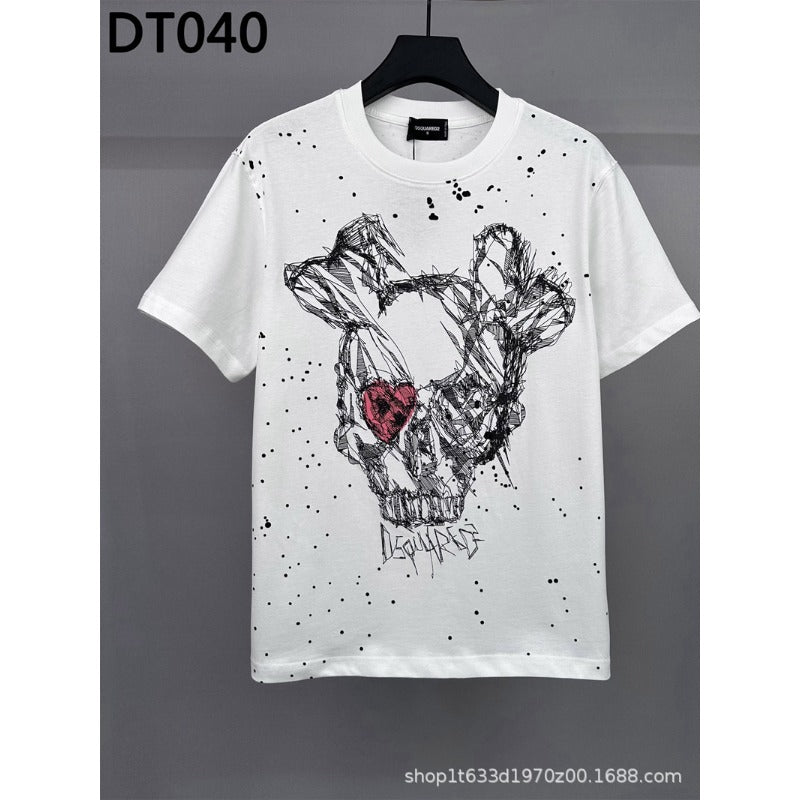 Dsquared2 T-Shirt Tide Letter Print NextBlock