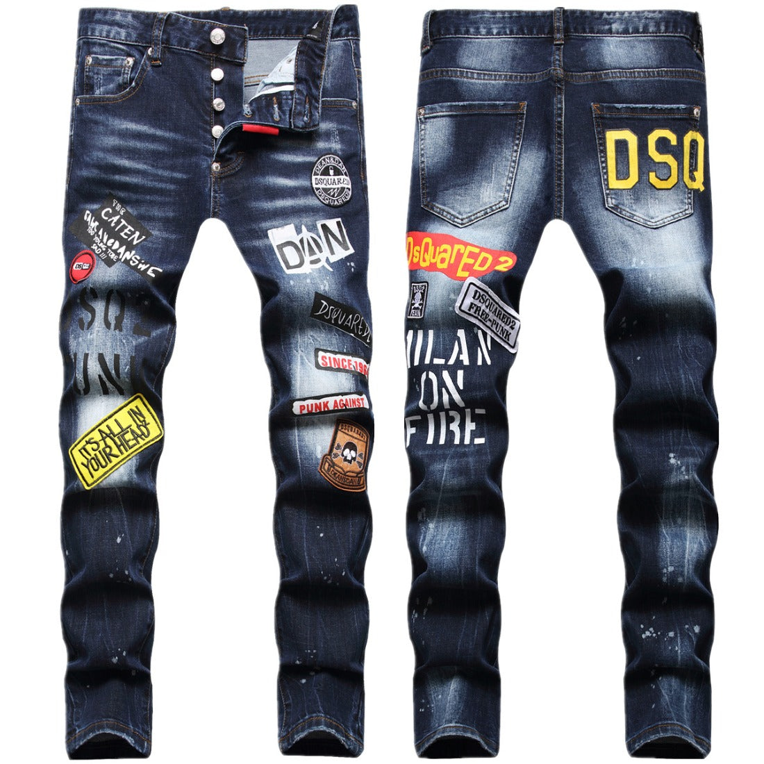 Dsquared2 Jeans Slim-fit Stretch Jeans NextBlock