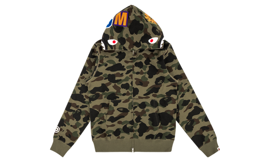BAPE 1st Camo Shark Full Zip Hoodie