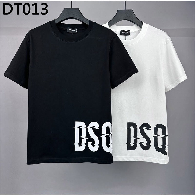 Dsquared2 T-Shirt Crew Neck Cotton Bottom Shirt NextBlock