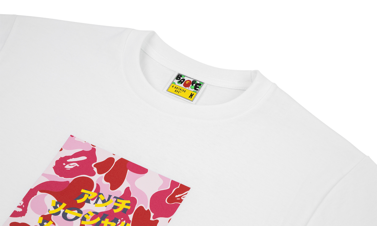 BAPE BAPE X ASSC Camo Box Tee 1G23110936 WH0