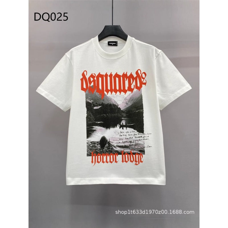 Dsquared2 T-Shirt Landscape Print NextBlock