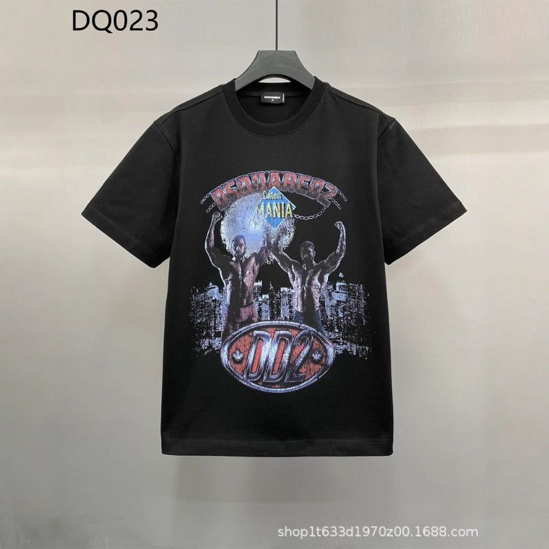 Dsquared2 T-Shirt Rock Style Print NextBlock