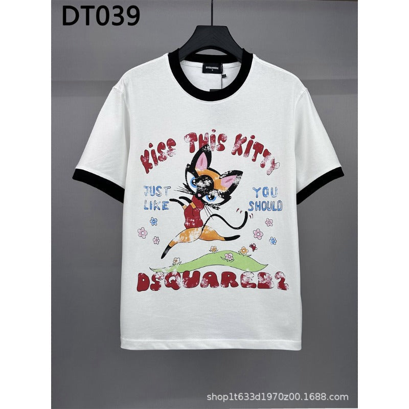 Dsquared2 T-Shirt Tide Letter Print NextBlock