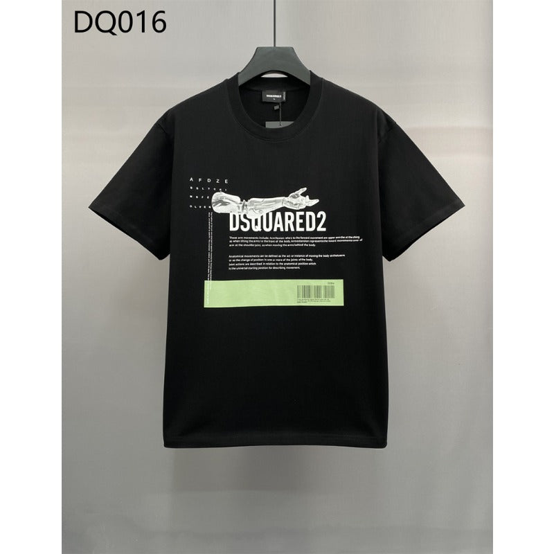 Dsquared2 T-Shirt Tide Brand Short Sleeve Bottom Shirt Couple NextBlock