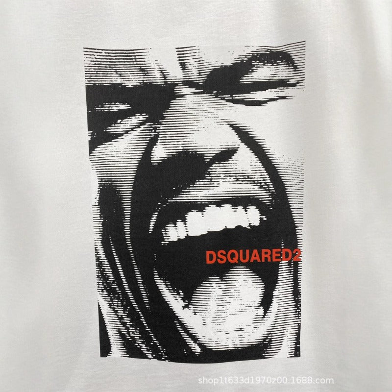 Dsquared2 T-Shirt emoji print NextBlock