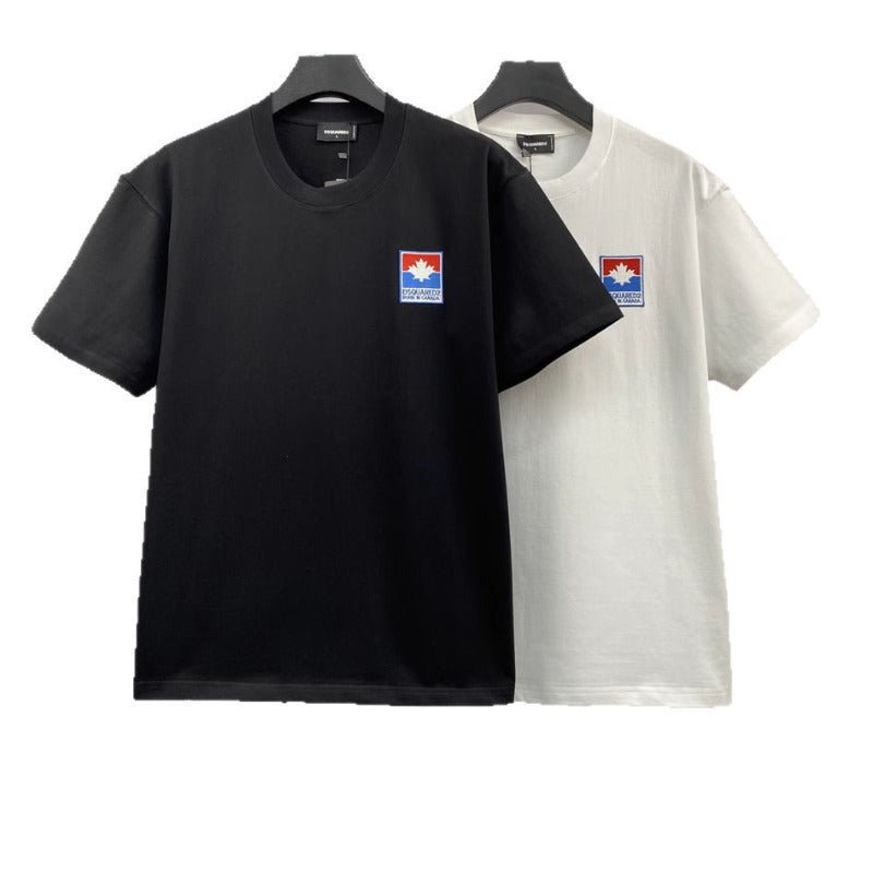 Dsquared2 T-Shirt Embroidery Letter Trend Brand NextBlock