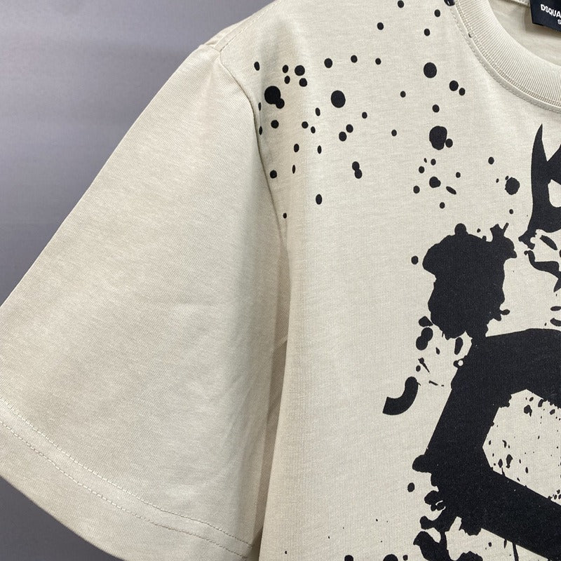 Dsquared2 T-Shirt Graffiti Icon Printing NextBlock