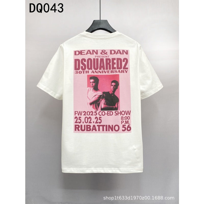 Dsquared2 T-Shirt Loose Tide Brand NextBlock