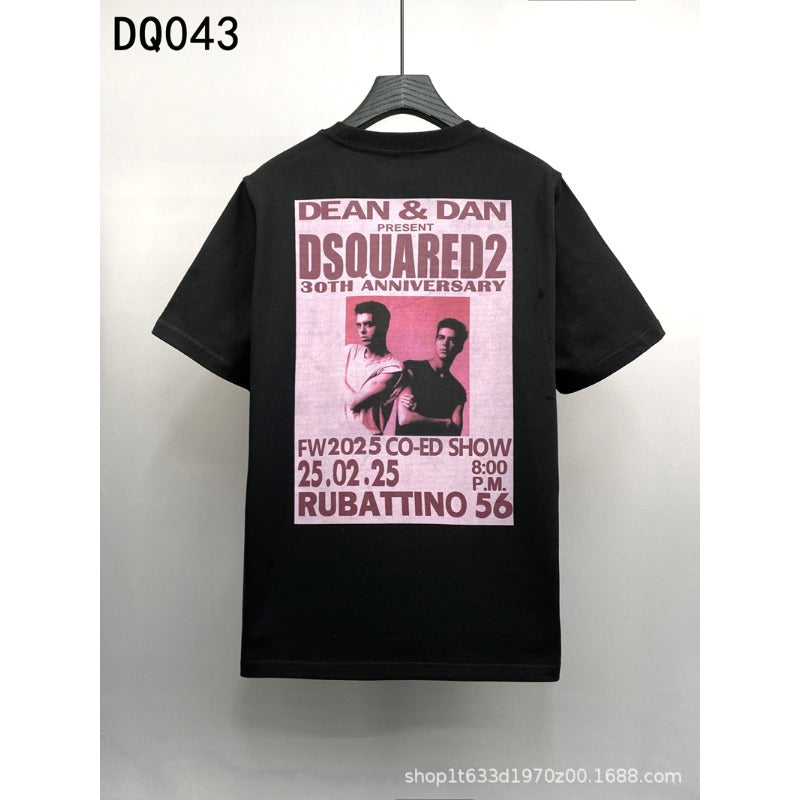 Dsquared2 T-Shirt Loose Tide Brand NextBlock