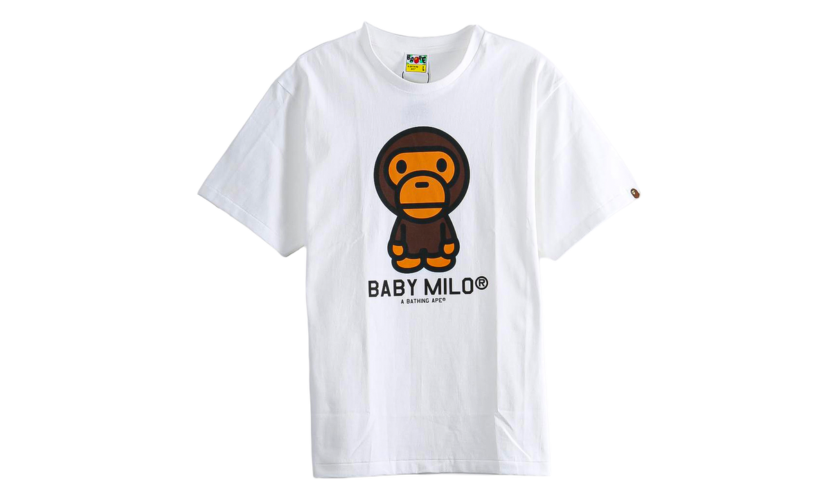 BAPE Baby Milo Tee White 2M30110001 WHT
