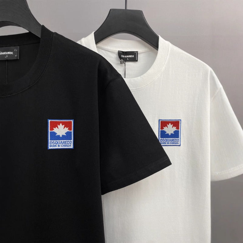 Dsquared2 T-Shirt Embroidery Letter Trend Brand NextBlock