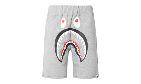 BAPE Shark Sweat Shorts Grey 0ZXSPM153001DGYX