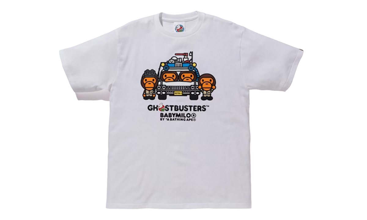 BAPE Ghostbusters Baby Milo Tee #4 White BAPE019