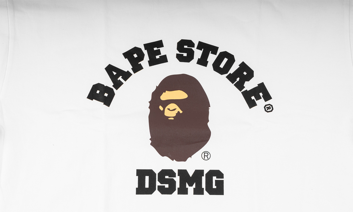 BAPE DSM Ginza Tee White 1M22 110 004 WHT