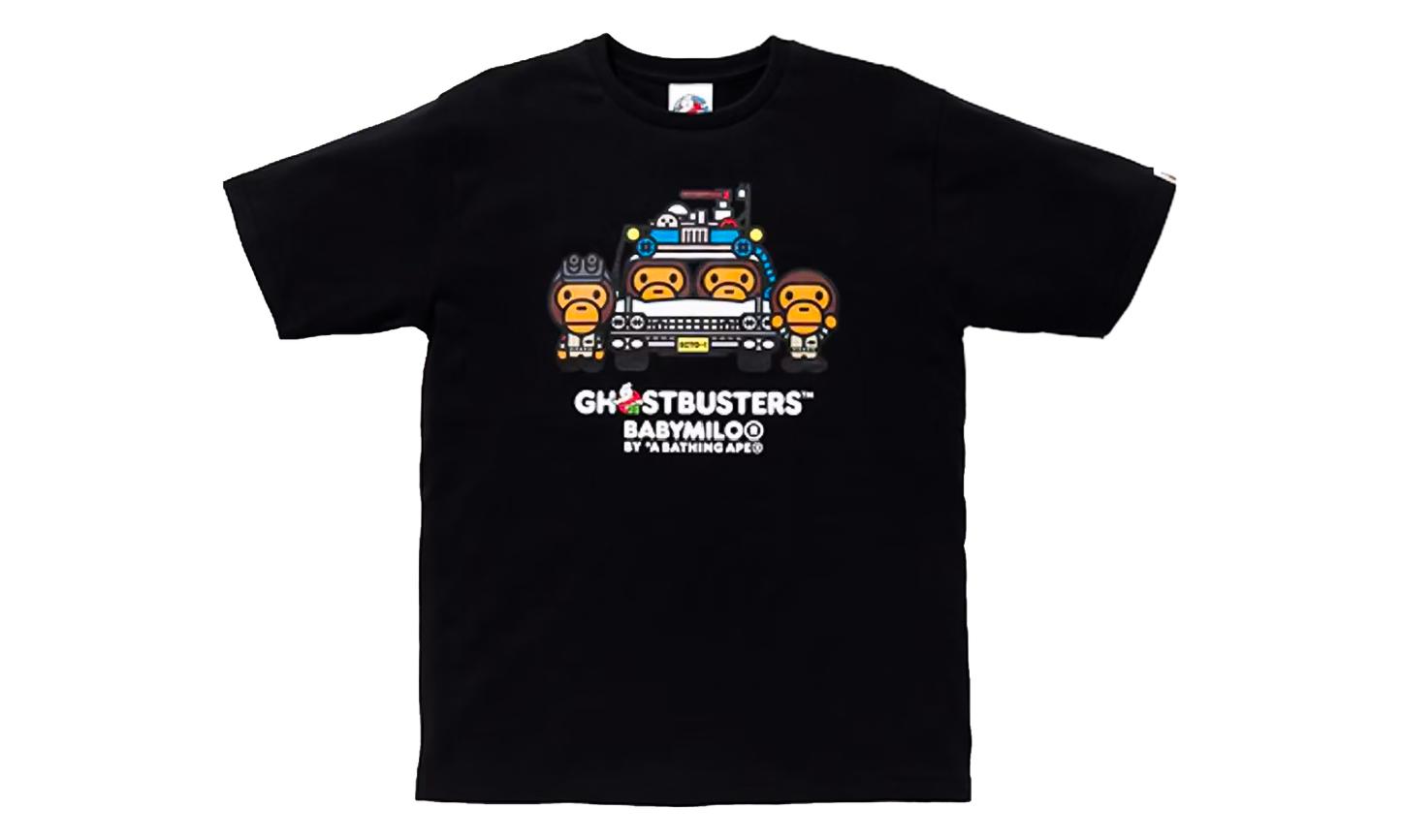 BAPE Ghostbusters Baby Milo Tee #4 Black BAPE034
