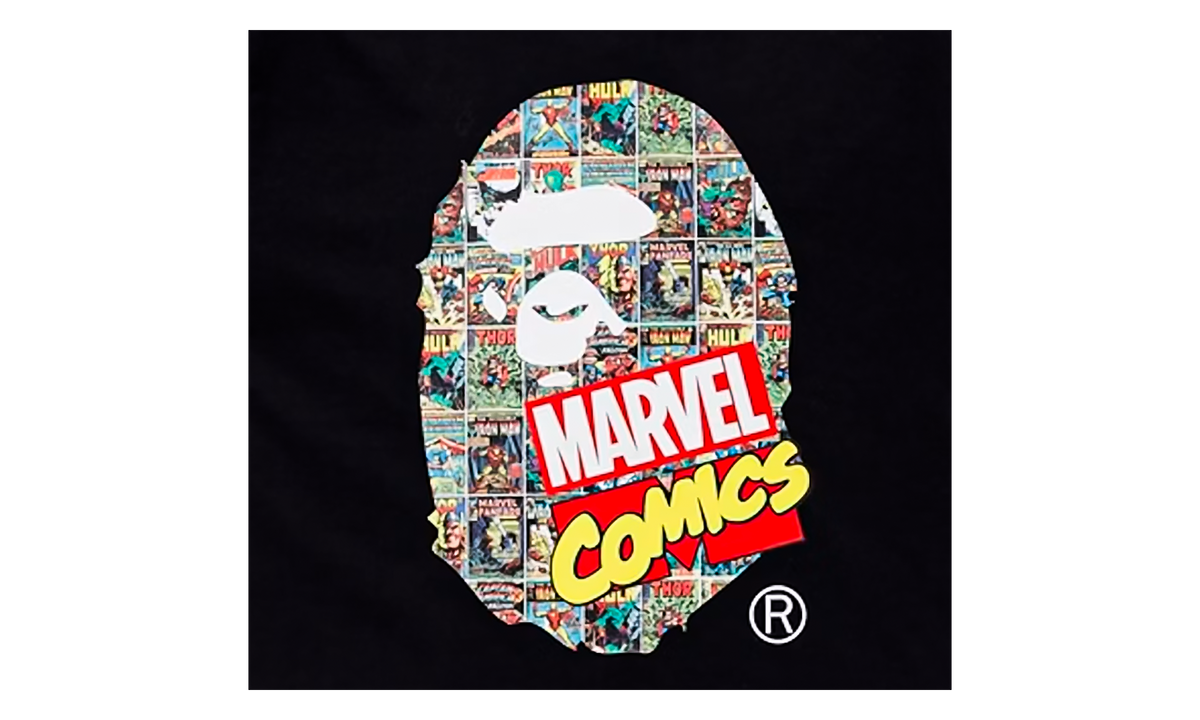 BAPE MARVEL SHIRT Black BAPE032