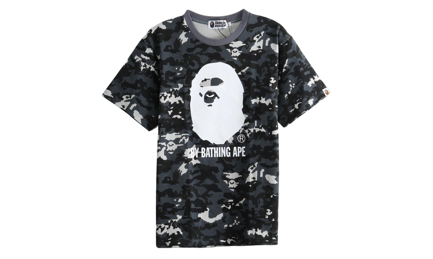 BAPE Multi Pixel Camo By Bathing Ape Tee Black 1M30109303 BLK